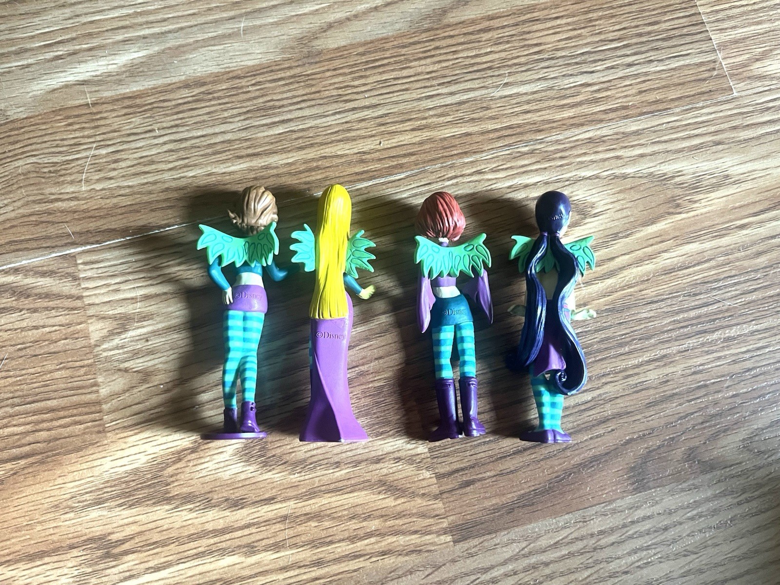 Vintage Lot of (4) Rare Marked Disney W.I.T.C.H. Figurines