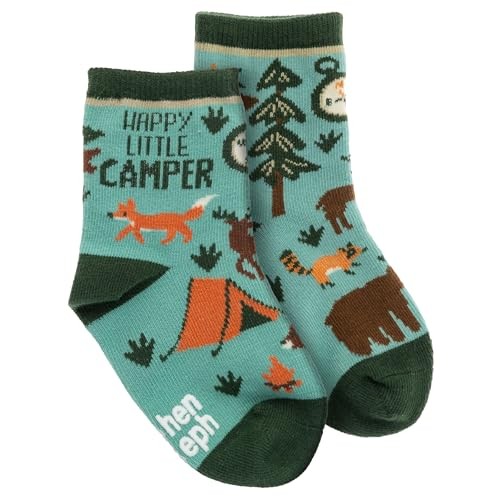 Stephen Joseph Toddler Non-Slip Cotton Crew Socks Unisex Large US