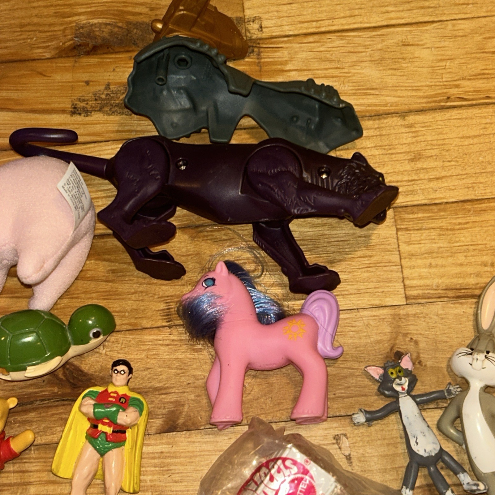 Vintage Toy Junk Drawer Lot Pokemon, Nintendo, Disney D2