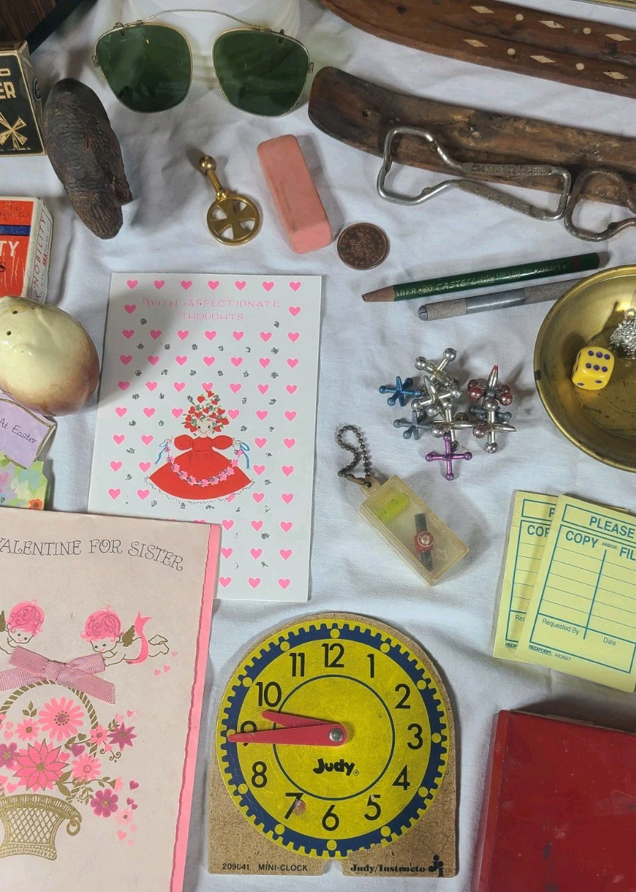 JUNK DRAWER Mixed Reseller Lot of 50+ Estate Sale Flea Market Auction 8+ lbs HTF