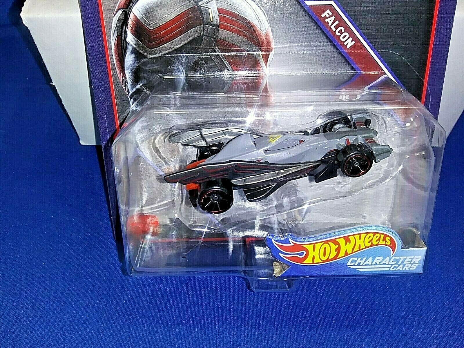 HOT WHEELS MARVEL THE FALCON WINTER SOLDIER CHARACTER CAR 1:64 SCALE MATTEL NEW