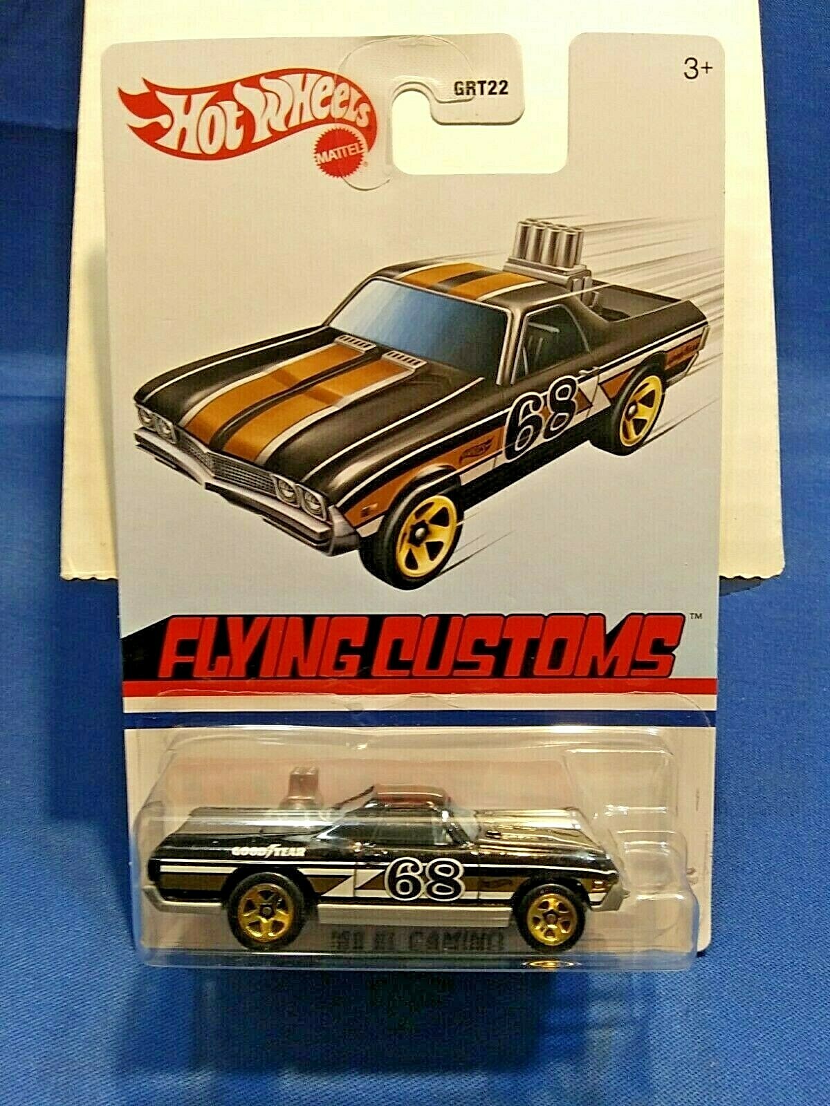 HOT WHEELS FLYING CUSTOMS ’68 EL CAMINO DIECAST 1:64 SCALE NEW MUST SEE RARE