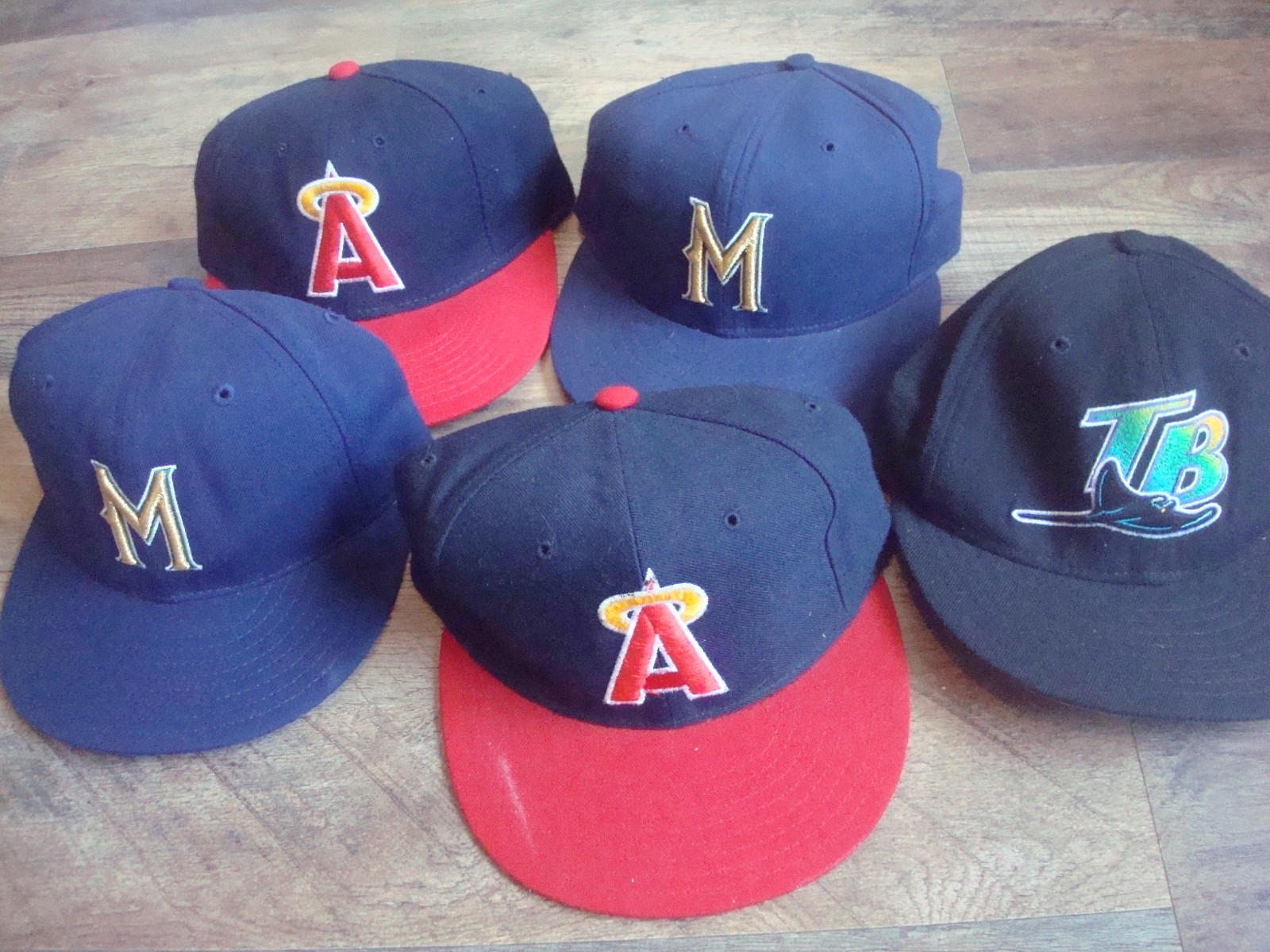 5HAT NEW ERA ANGELS BREWERS RAYS 90S WHOLESALE LOT HATS 00S Y2K VINTAGE FITTED
