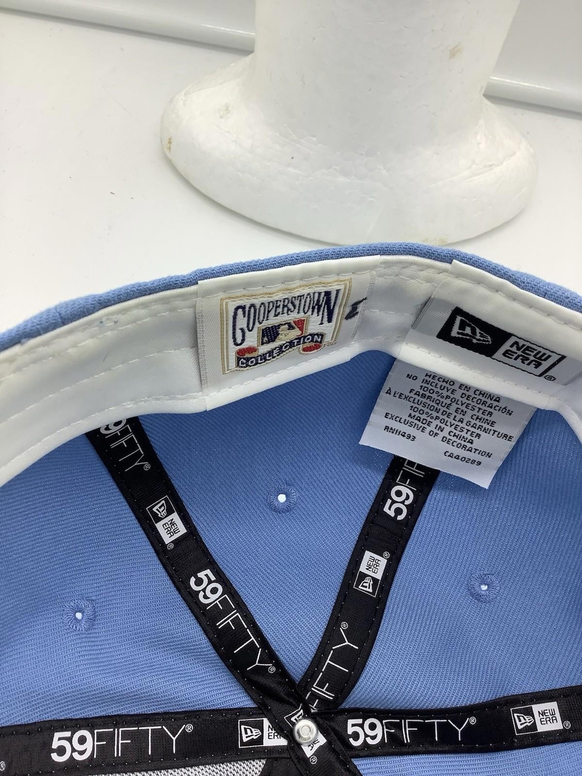 New York Yankees-New Era 9Fifty- Snapback Hat-Light Blue Inaugural Season 2009