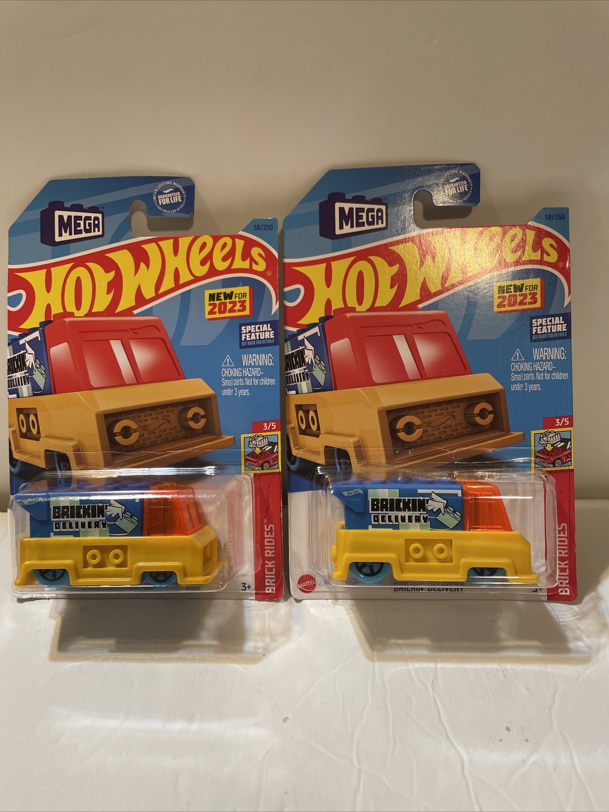 2023 HOT WHEELS BRICKING DELIVERY BRICK RIDES SERIES #3/5 DIECAST 1:64 SCALE NEW