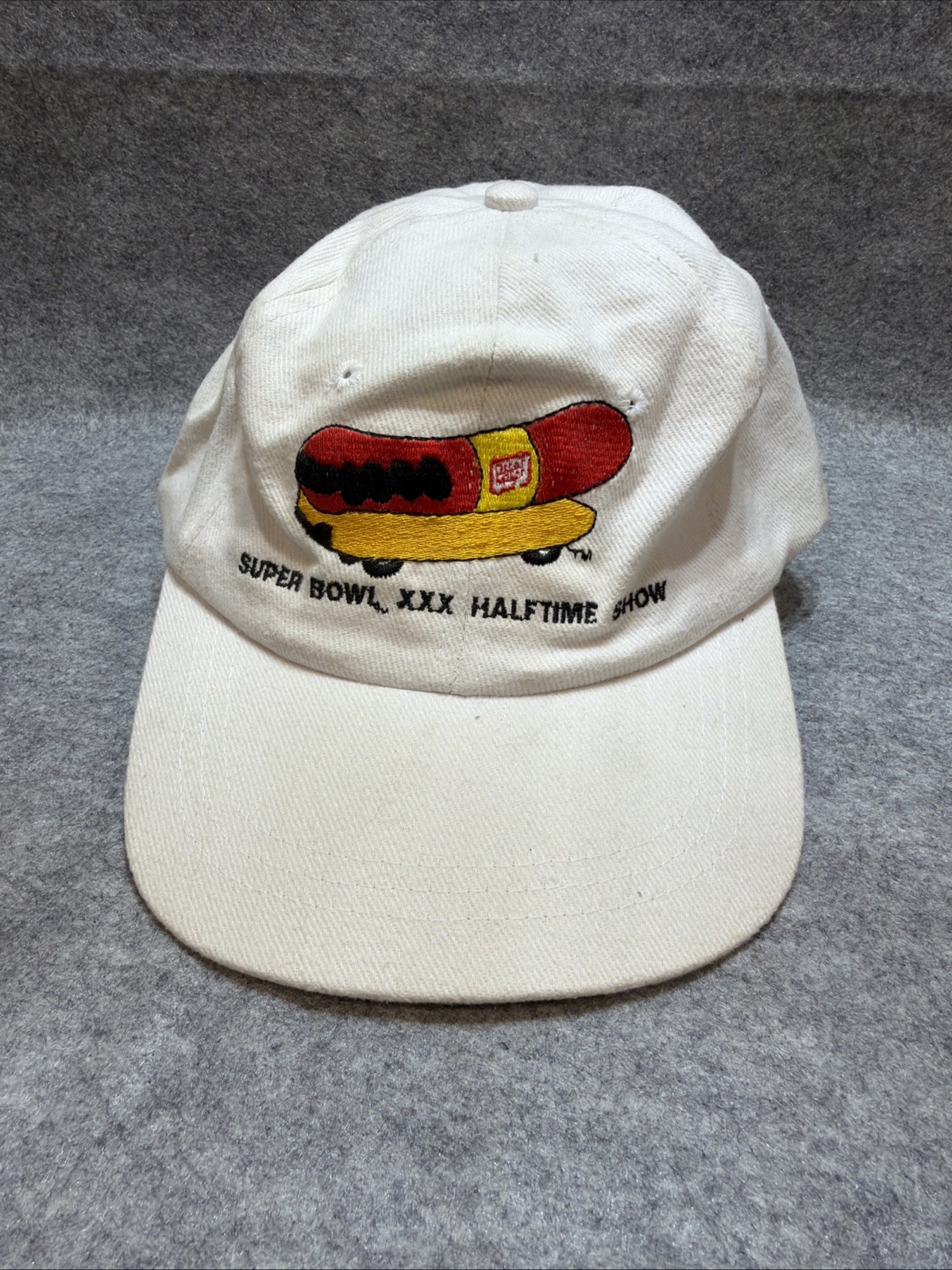 Lot – Super Bowl XXX Hat & Oscar Mayer Wienermobile Hot Dog 10” Piggy Bank 1993