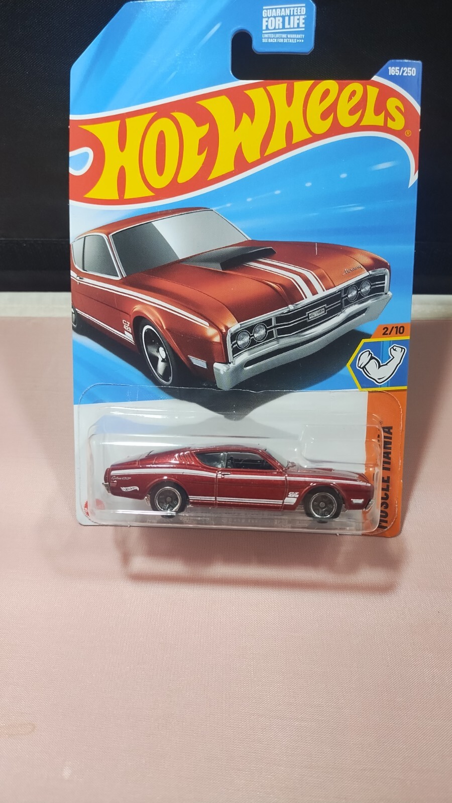 Hot Wheels ’69 Mercury Cyclone Muscle Mania #2/10 Red Diecast 1:64 Scale New