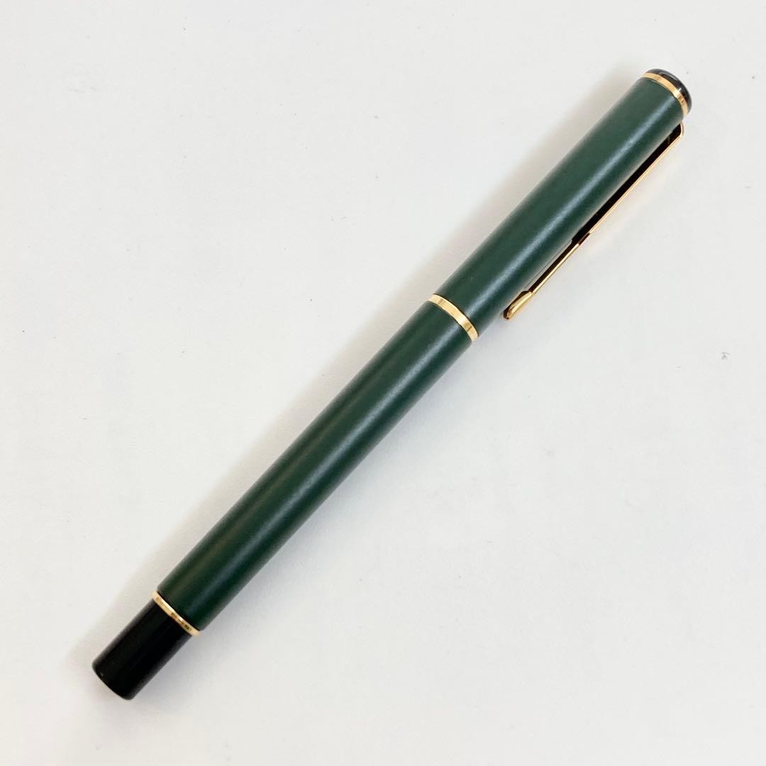 1990s◆Parker Rialto Luxury Ballpoint Pen PARKER Made in England Green