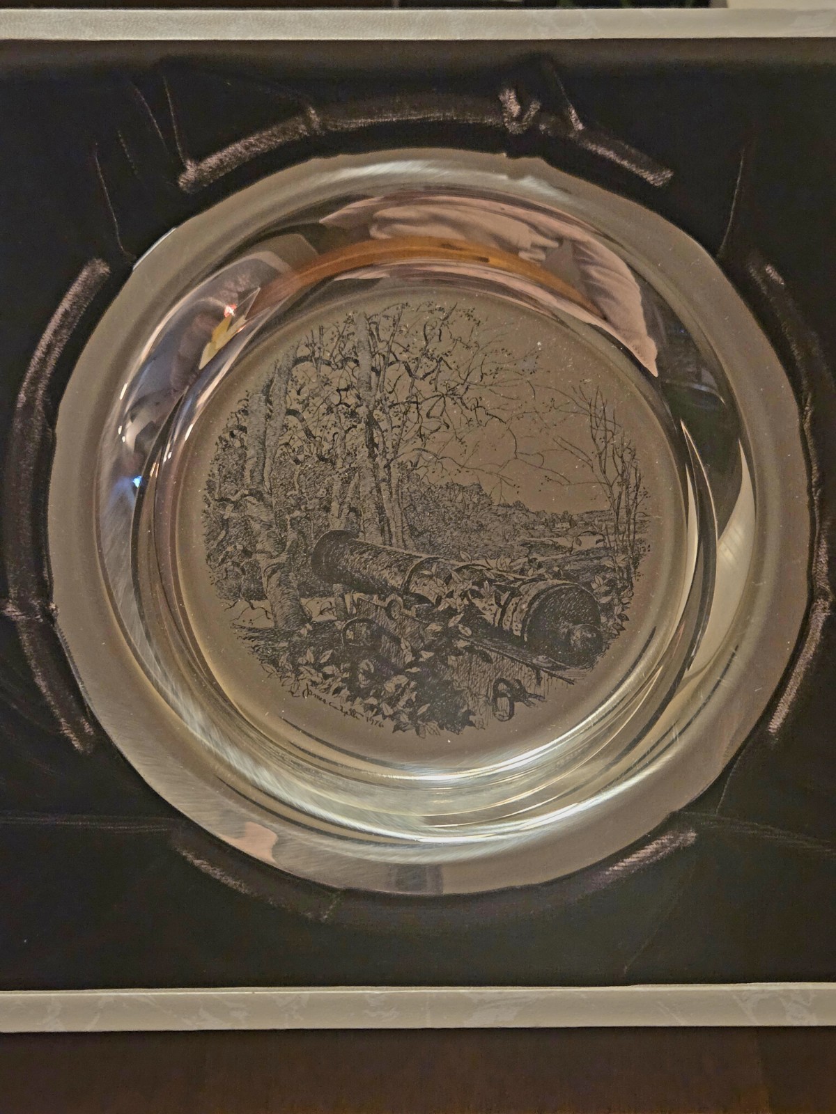 Set of 5 Franklin Mint Sterling Silver James Wyeth Decorative Plates 1972-1976