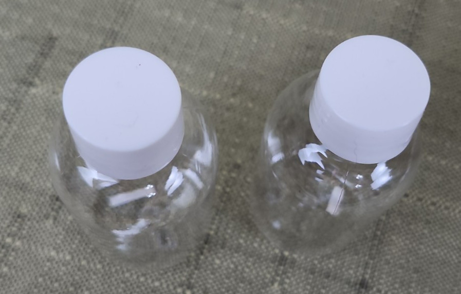Junk Drawer Lot of New Plastic Tubes Containers with Lids, Various Sizes