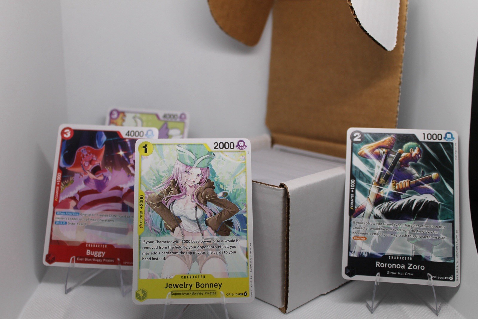 One Piece OP15 – Bulk 200ct. Lot TCG Near Mint ENGLISH