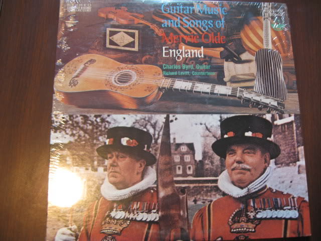 CHARLES BYRD GUITAR MUSIC SONGS ENGLAND RECORD ALBUM LP