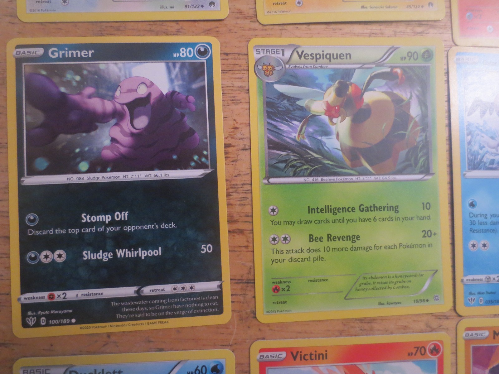 Vintage pokemon cards lot UNSEARCHED cards lot junk drawer lot old cards
