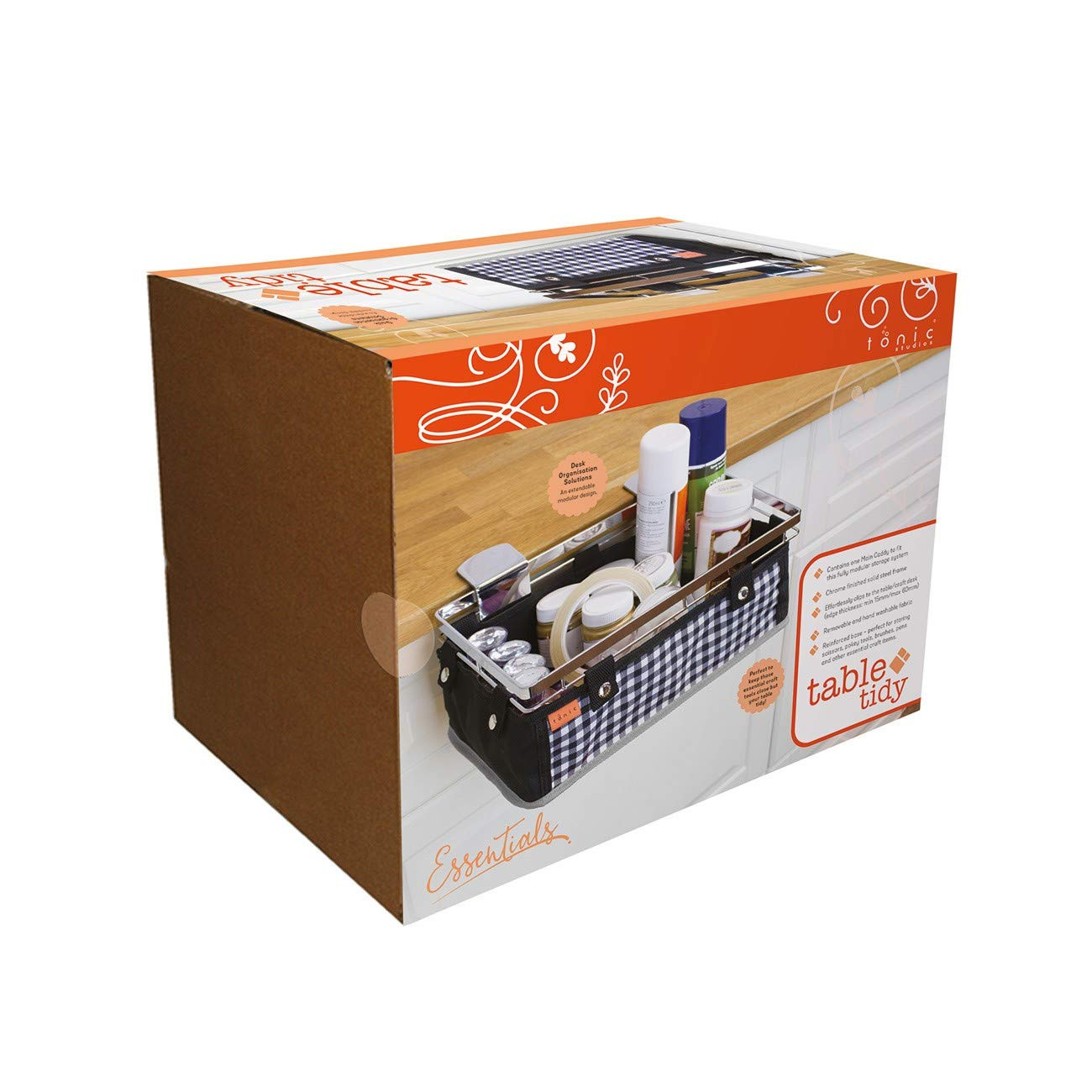 Table Tidy Main Caddy for Tableside Craft Supply Storage