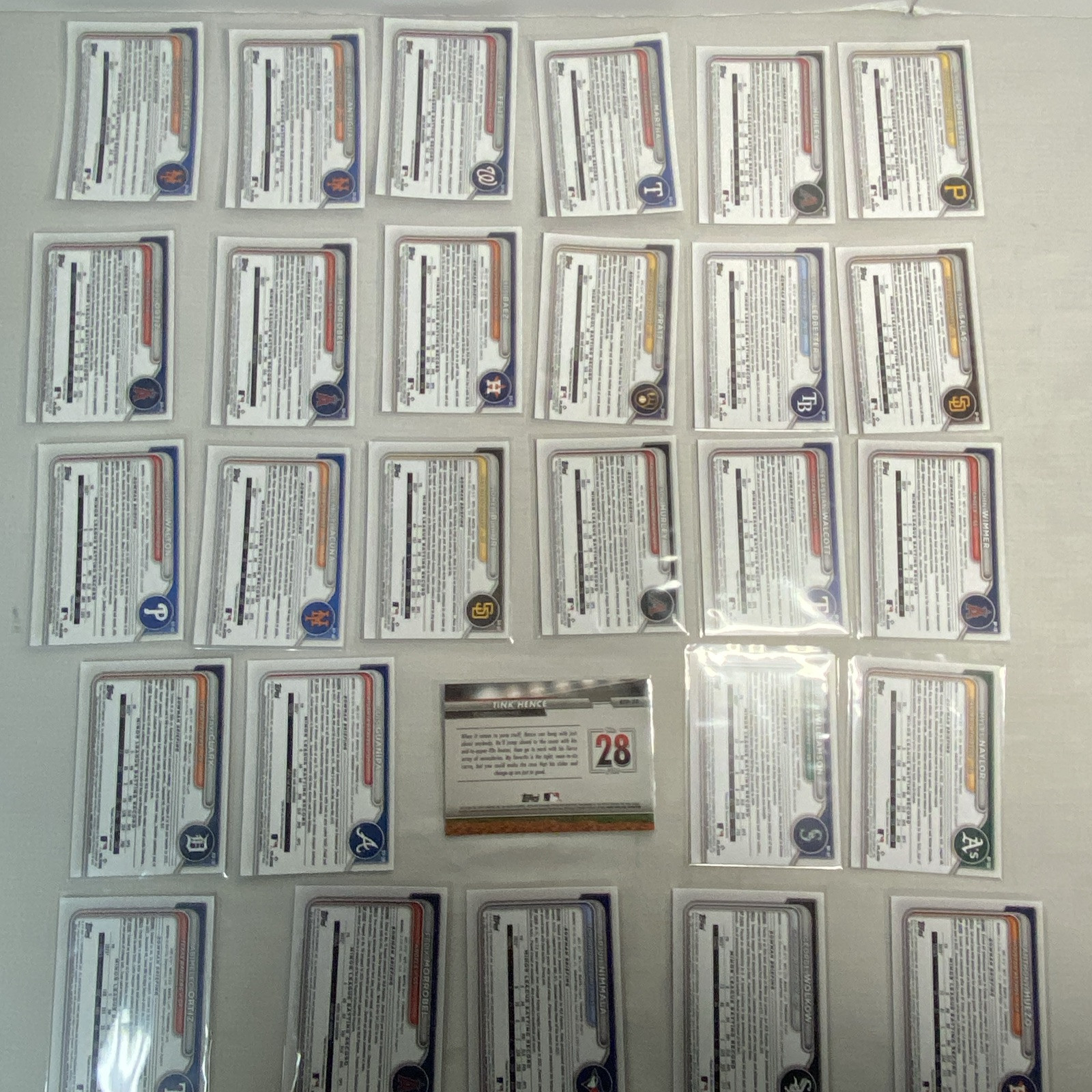 2024 1st Bowman Chrome + Mega Box & Paper Lot Of 28 Prospects