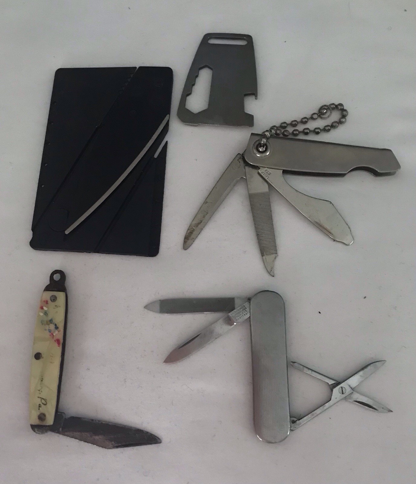 VTG Junk Drawer Estate Lot ~ Military/Avon/Knives/Scout/Seagrams/Zippo/Cigar 55+