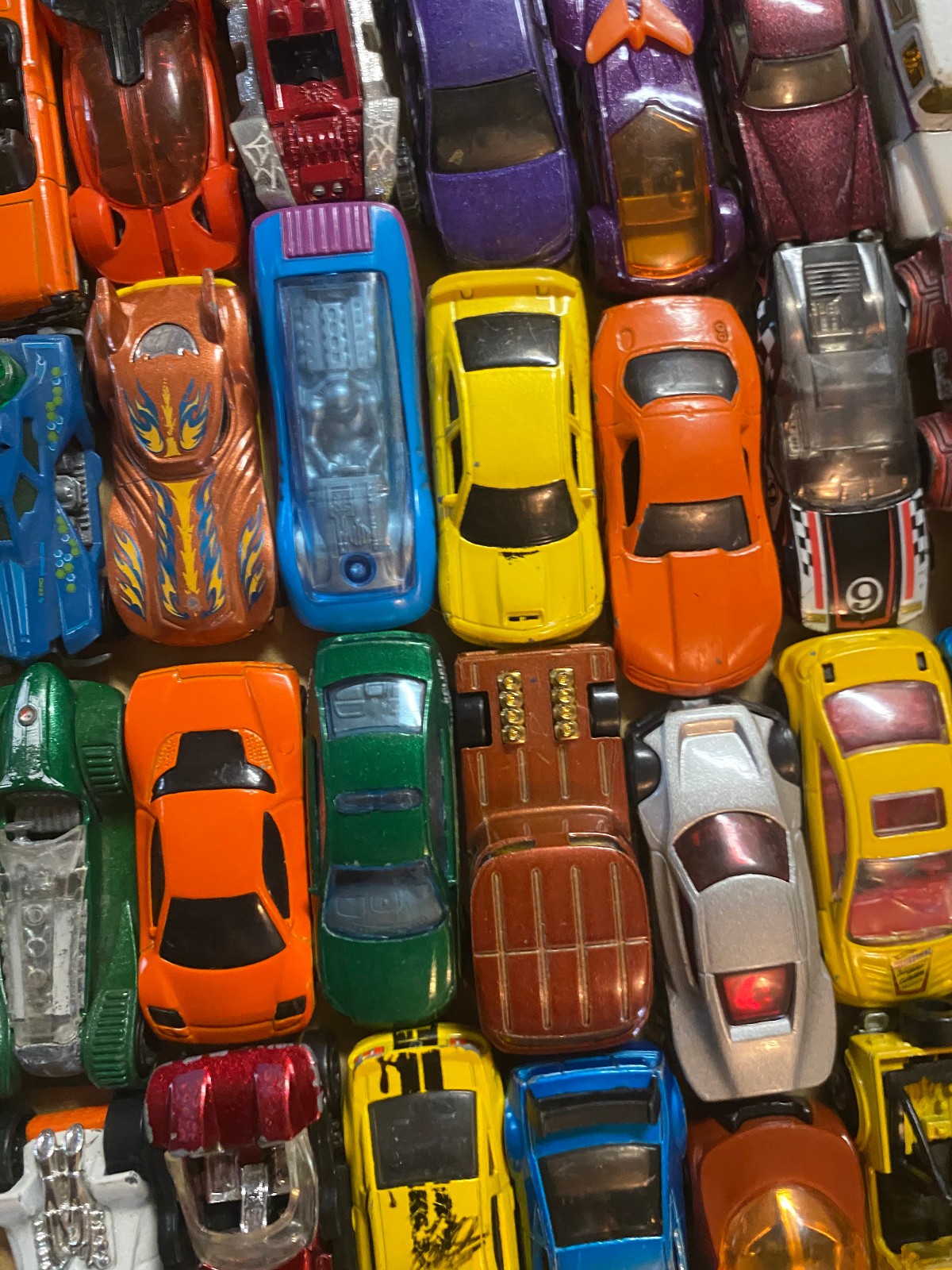Huge Hot Wheels Toy Car Truck Some Vintage Collection Lot of 74 Vehicles Cars