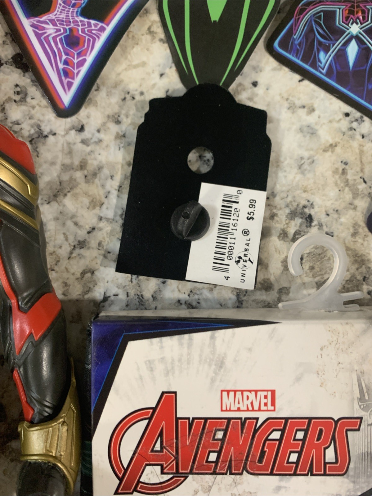 Junk Drawer Marvel Spiderman Themed Collector Items Comics Action Figures & More