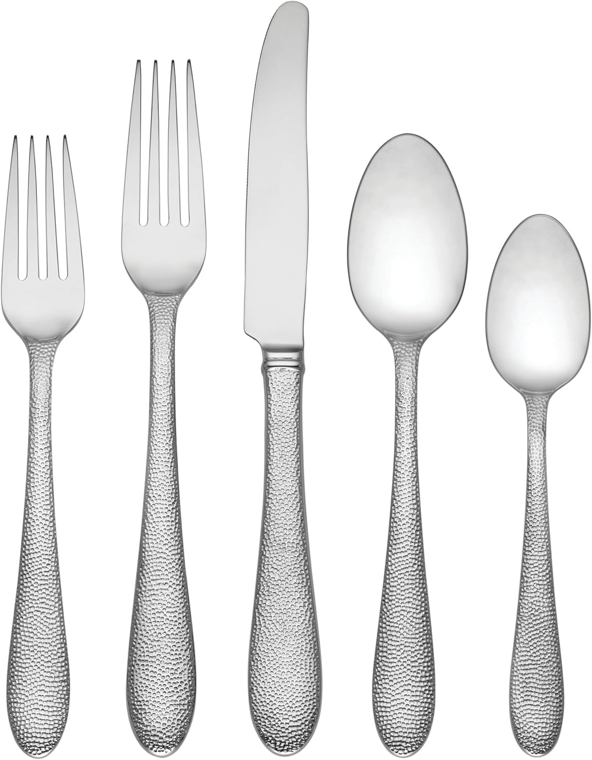 Haveson 65-Piece Flatware Set, 10.15 LB, Metallic