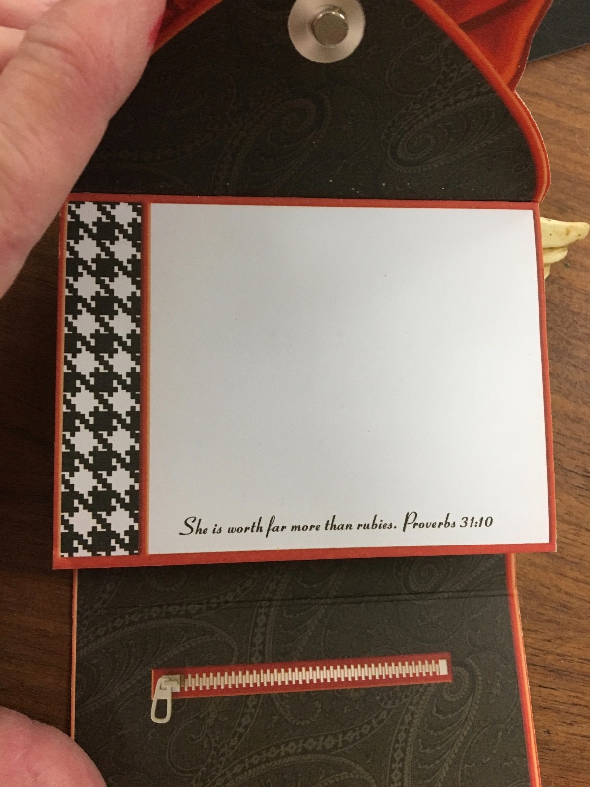 Eight pieces random but useful items. Religious, jewelry, note pad, wall art