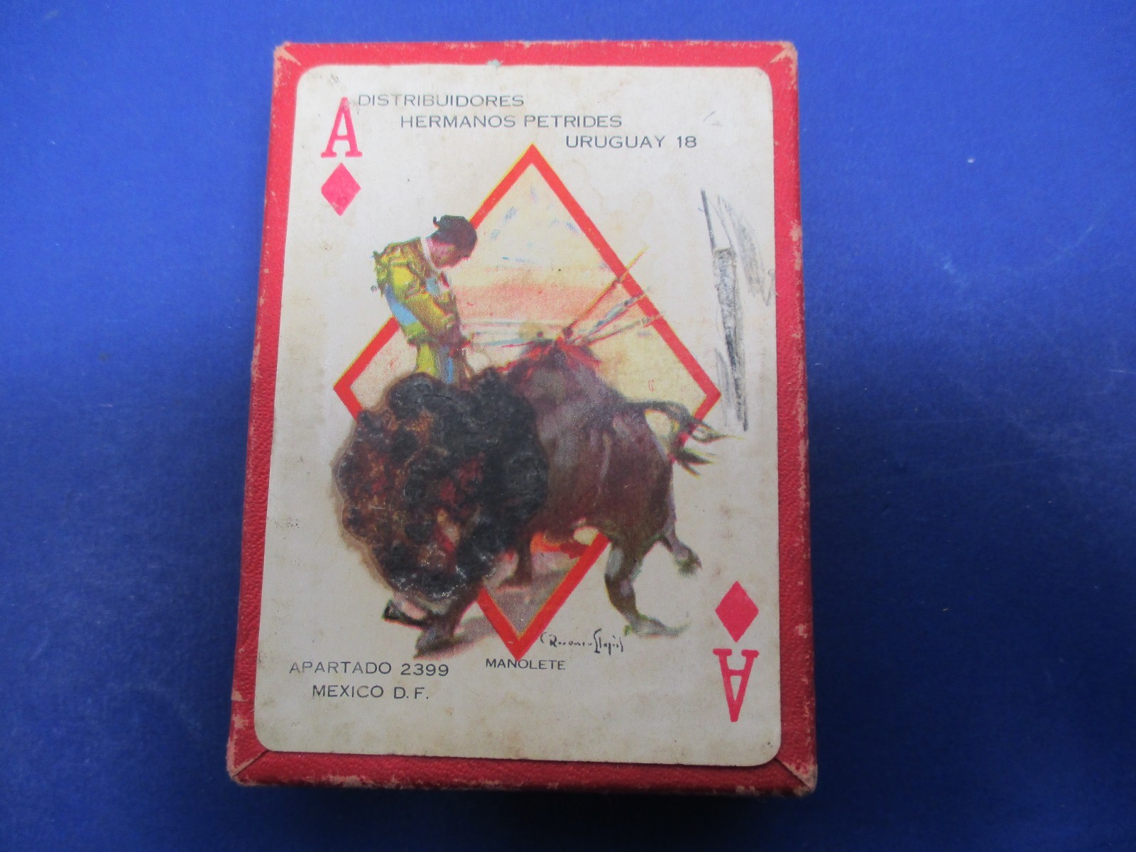 Vintage Uruguay and Mexico Playing Cards Distribuidores Hermanos Petrides VS9