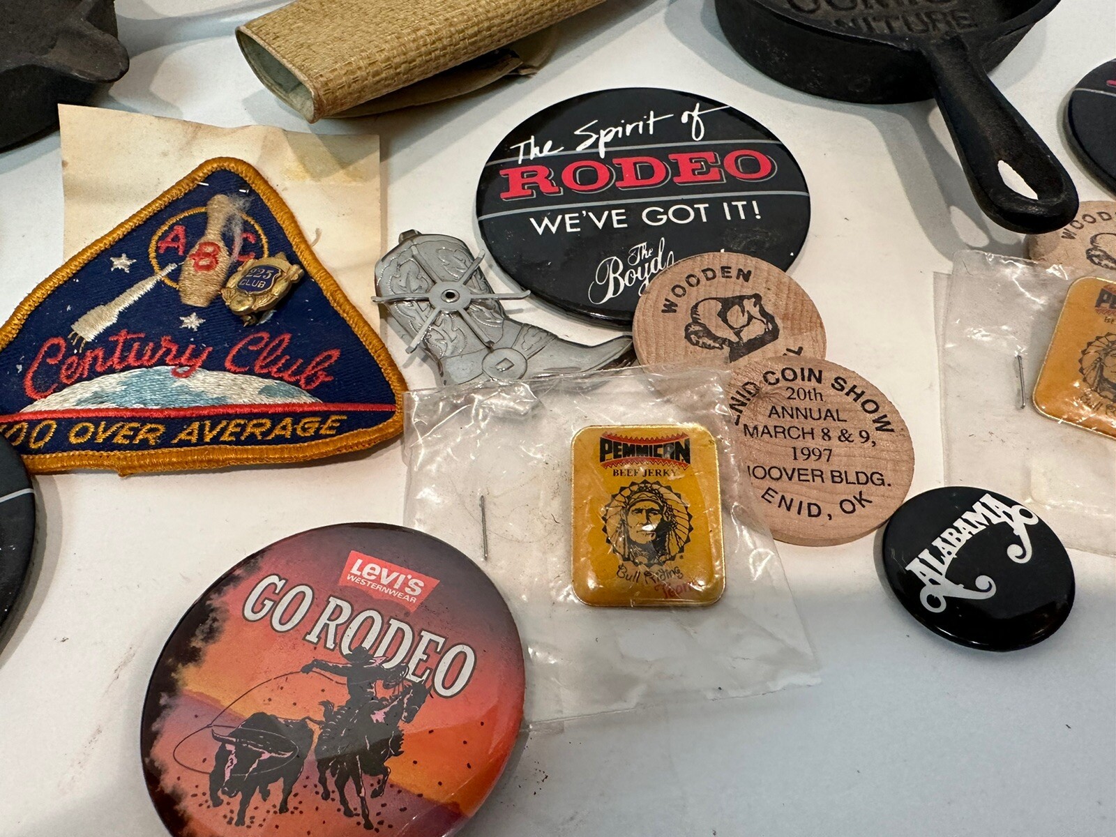 Junk Drawer Lot Vintage Buttons, Items To Numerous To List. See Pics For Desc.