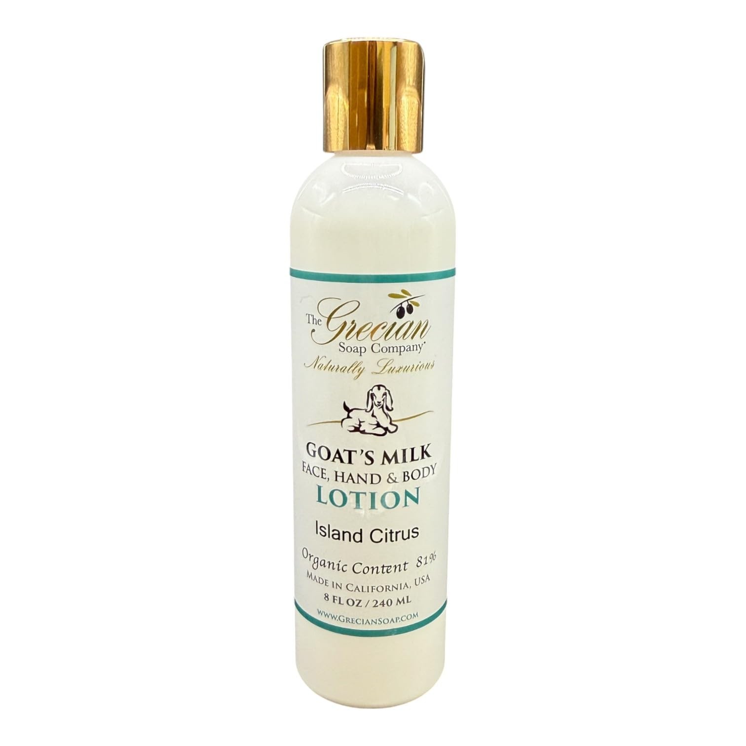 The Grecian Soap Company Goat’s Milk Lotion Island Citrus