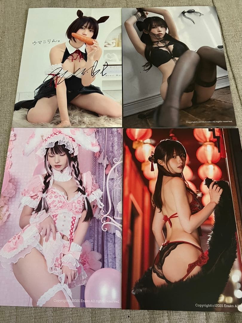 Enako Autographed Photo Book Set C107 Comic Market 2025 Used
