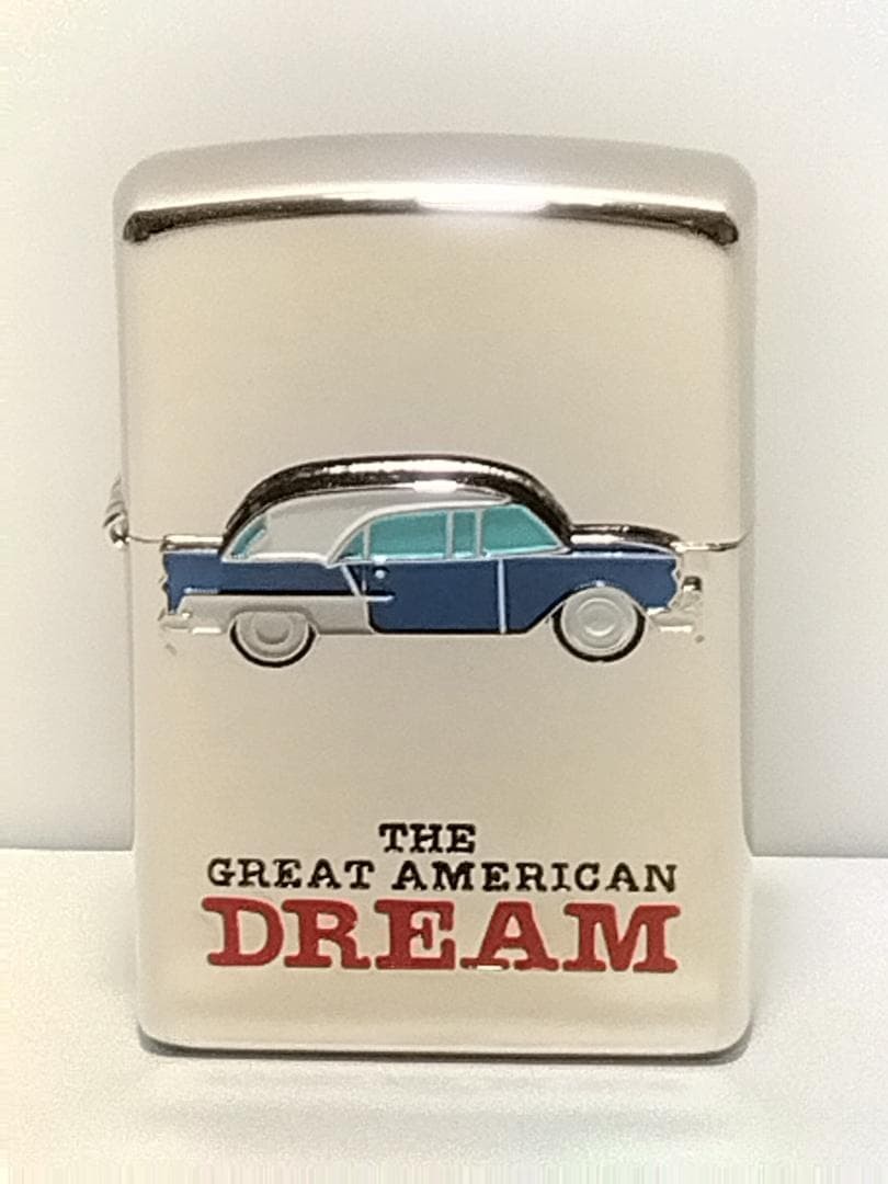 Zippo The Great American Dream Trick Chrome Polish 2004 Used Collectible