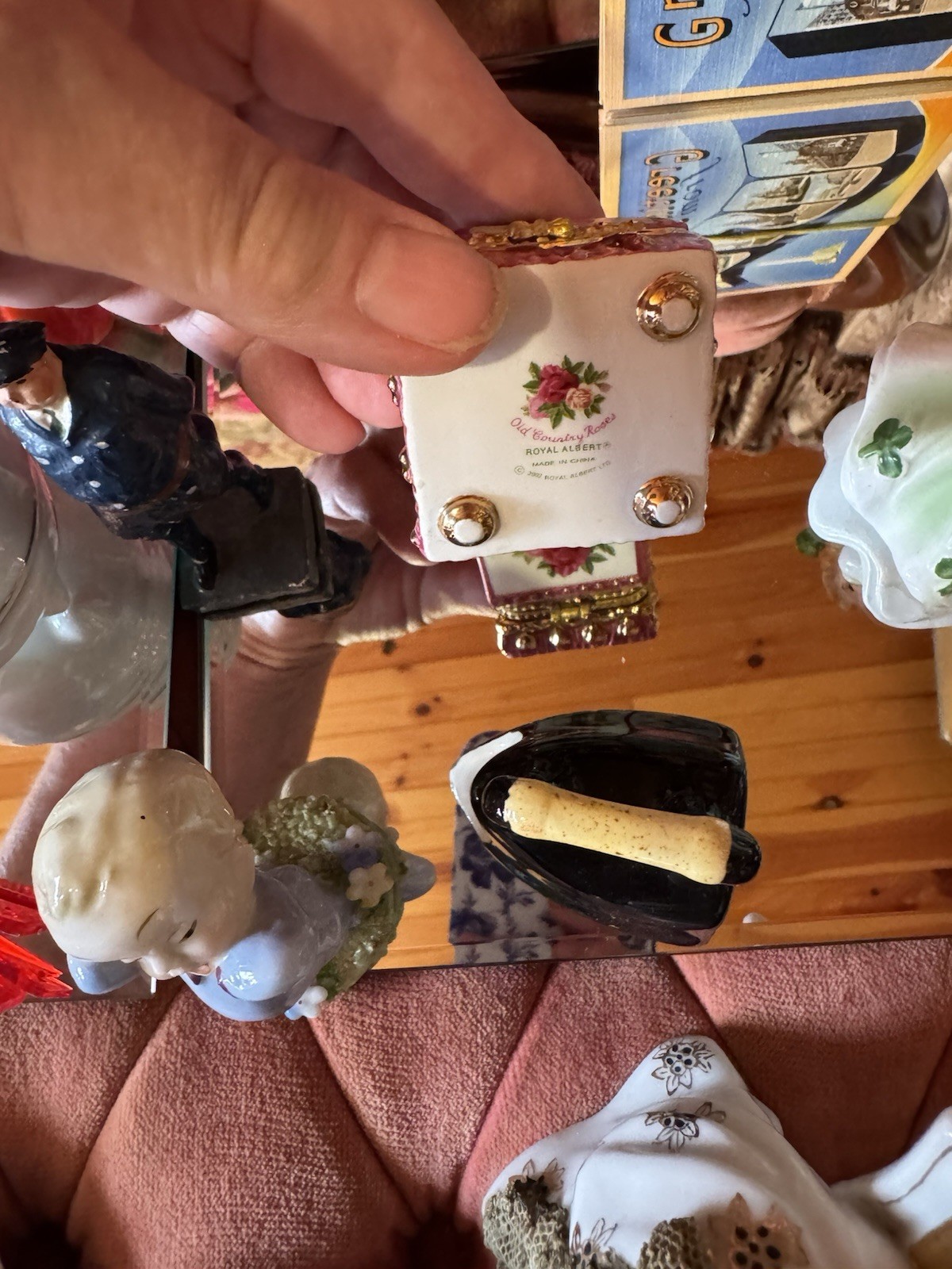 Vintage Junk Drawer Lot Of Figurines, Trinket Boxes, Collectibles Free Shipping