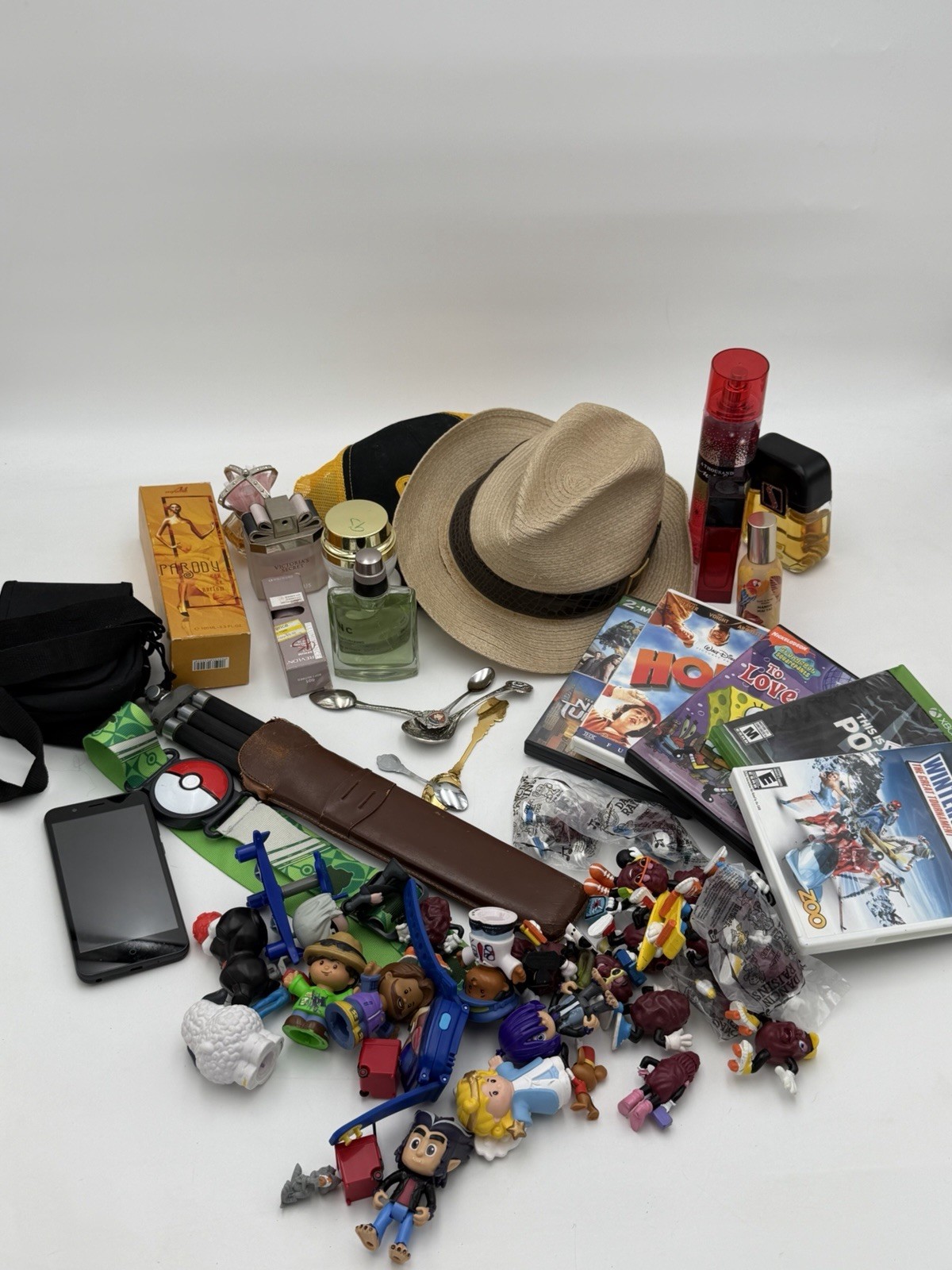 JUNK DRAWER LOT Video Games | Hats | Collectibles | Toys | Fragrances | Figures