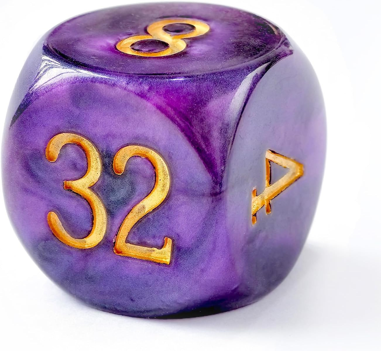 5pcs Set 30MM Backgammon Pearl Dice Set – 30MM (1 3/16″) Large Backgammon Doubli