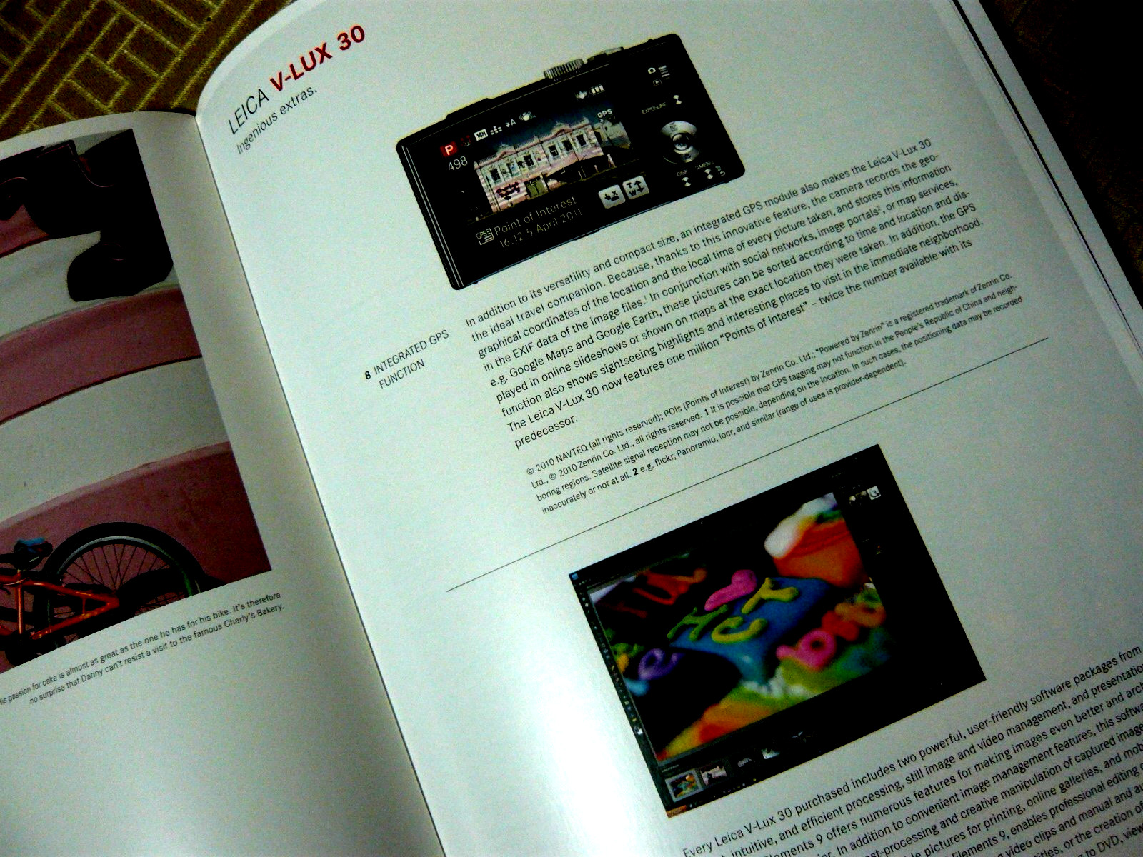 The Leica V Lux 30 camera , 28 page genuine publication, english. Superb!