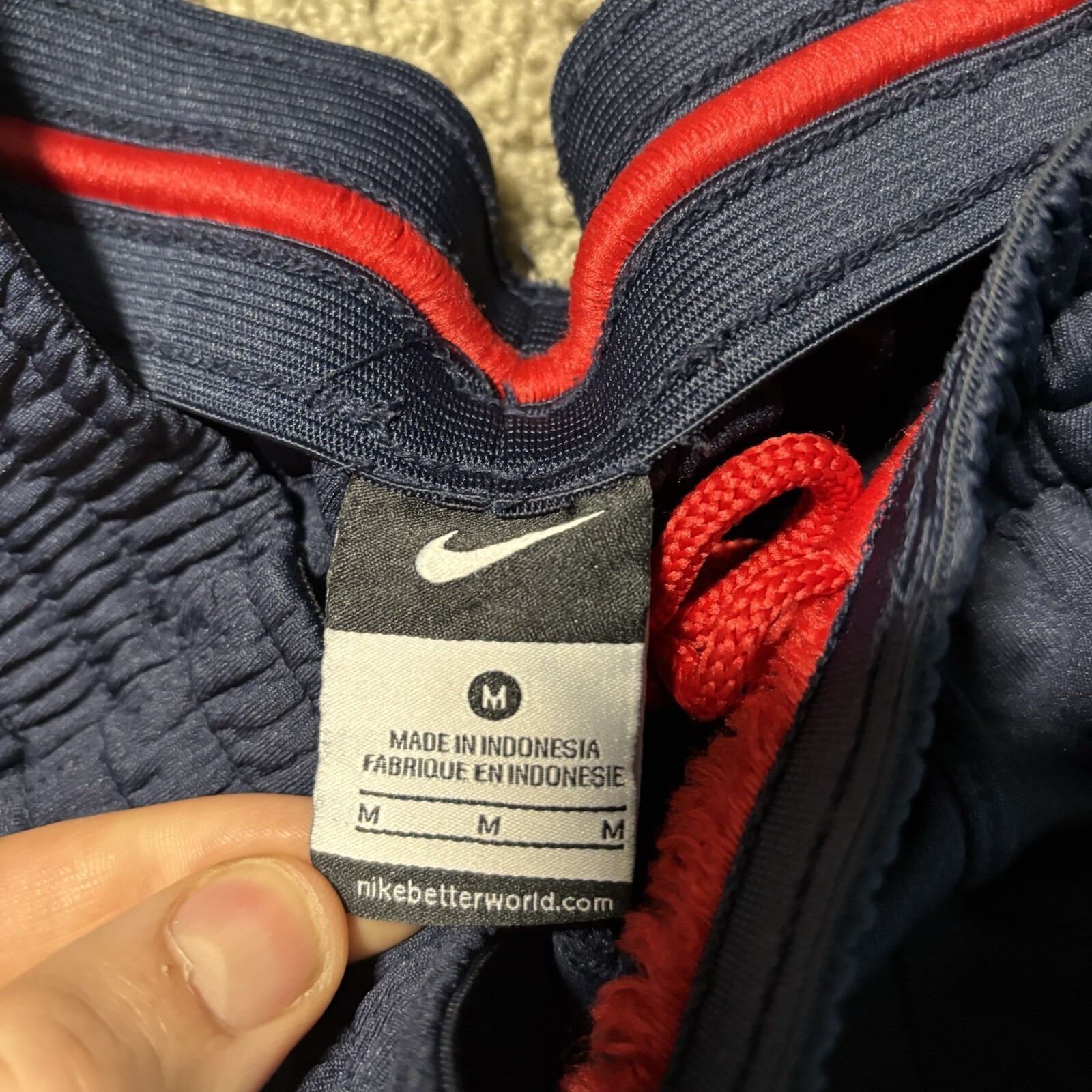 Nike Team USA 2012 Olympic Basketball Shorts Men’s Medium Navy Blue Dream Team