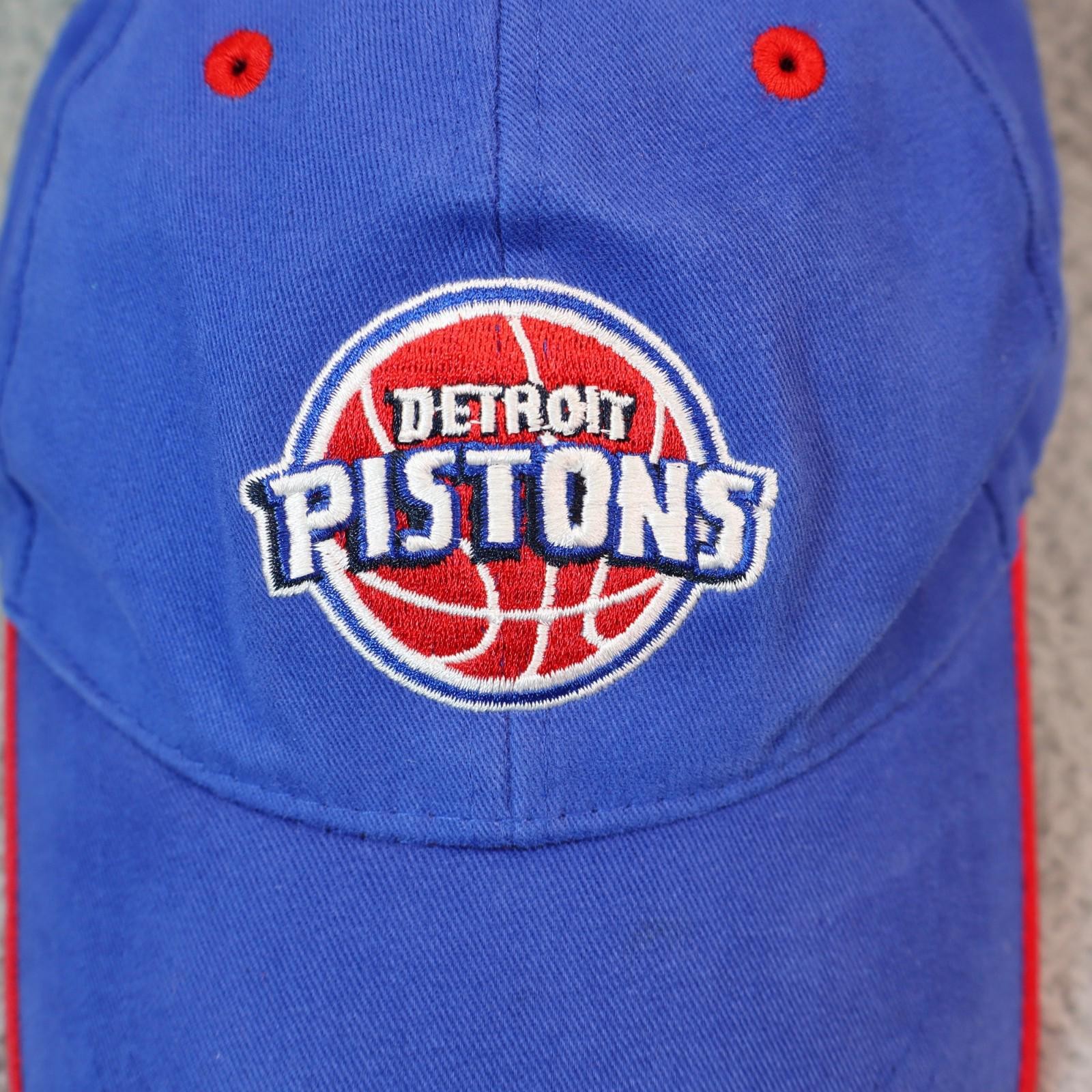 Detroit Pistons Dad Hat NBA Elevation Y2K 90s vtg