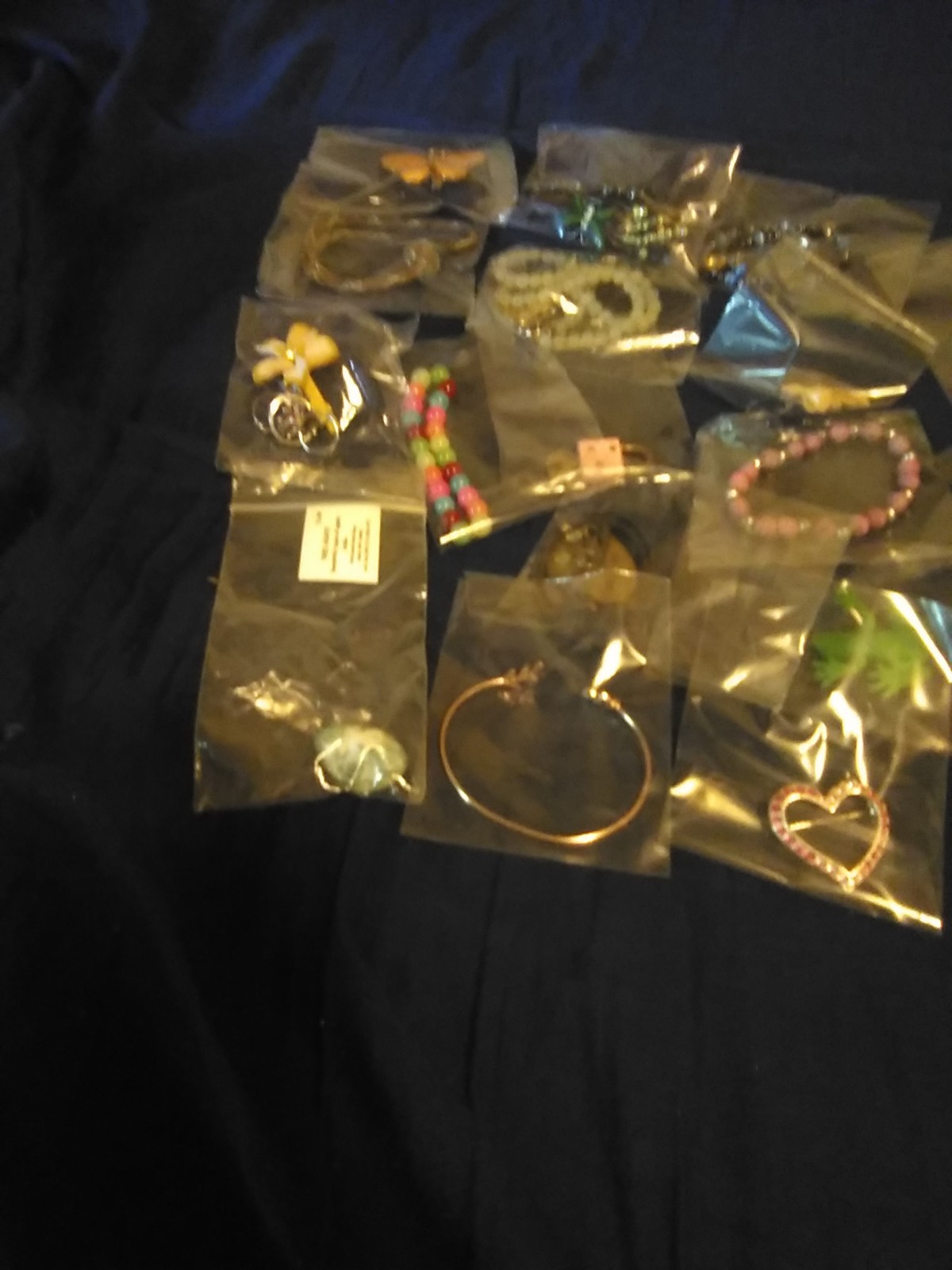Surprise Lot Of Jewelry +Other Little Things,All In Separate Bags