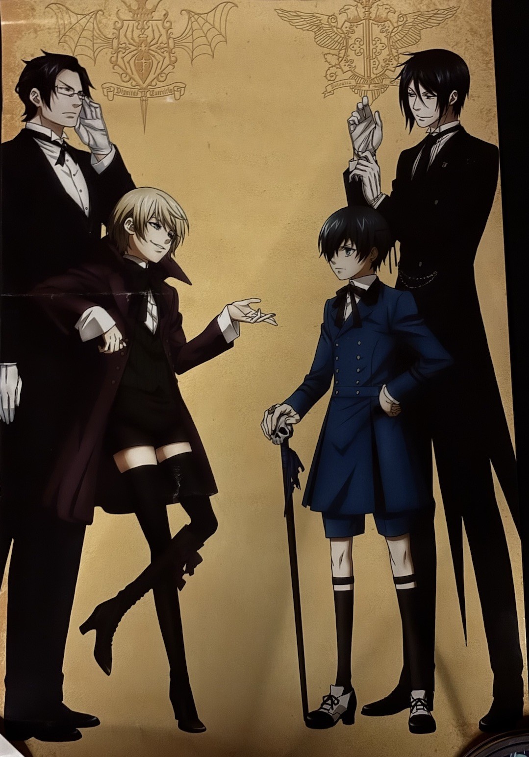 Black Butler LOT! 3 Posters 2 Standees!