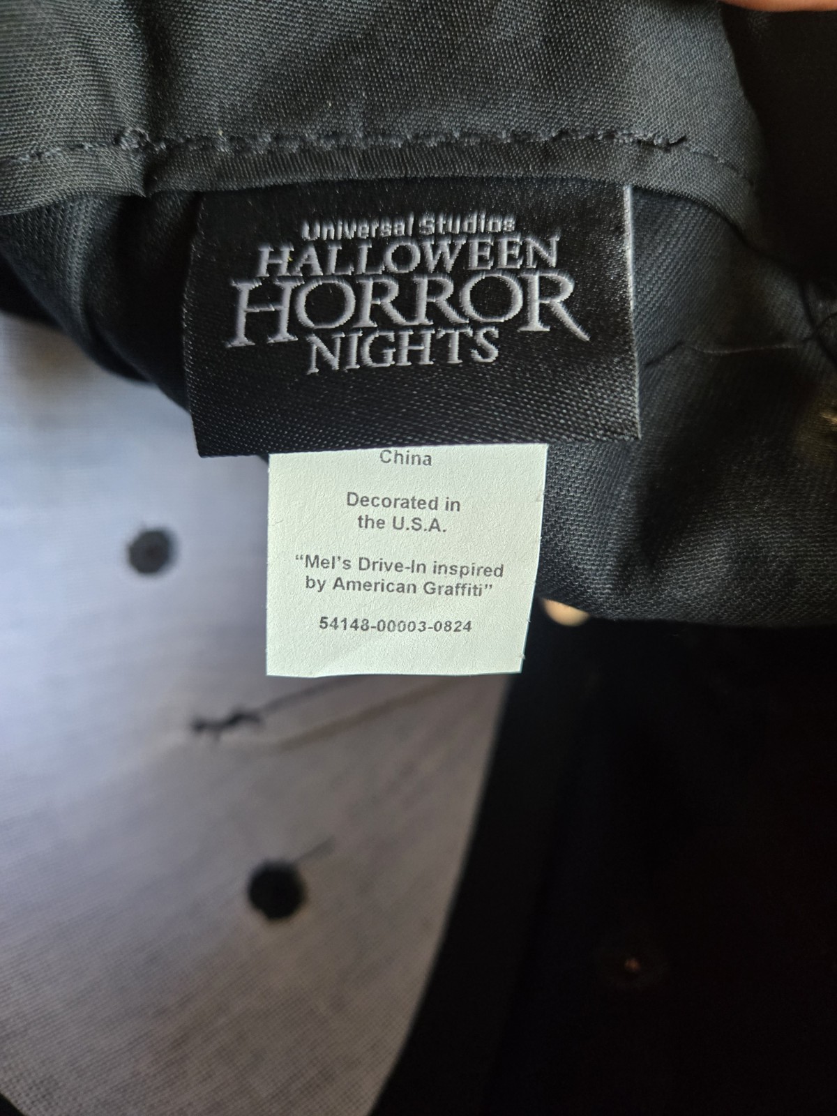 UNIVERSAL STUDIOS HALLOWEEN HORROR NIGHTS HHN MELS DRIVE-IN HAT CAP EXCLUSIVE