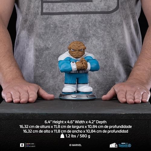 Iron Studios 6.4″ The Thing Collectible Statue – Fantastic Four, PVC, Multicolor