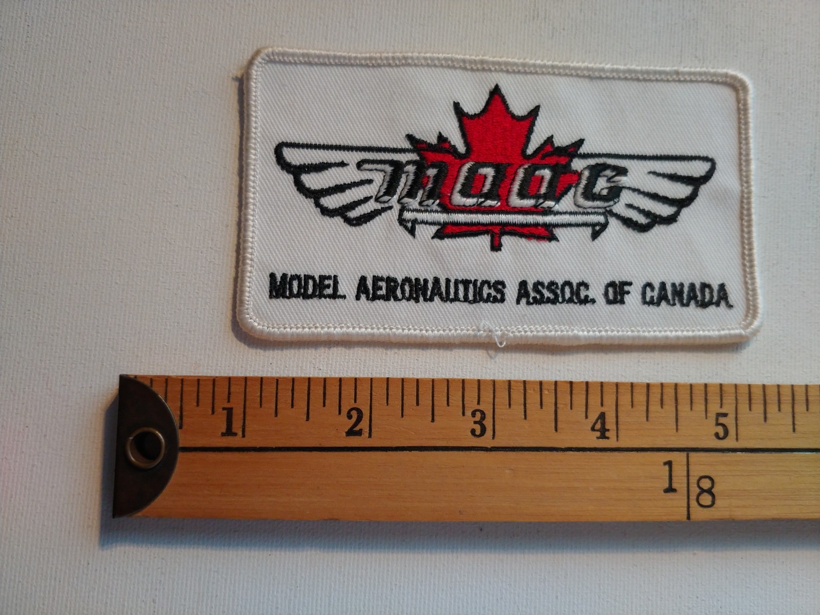 * 1 RARE MAAC CANADA RADIO CONTROL RC MODEL SCALE BADGE PATCH CREST ECUSSON *