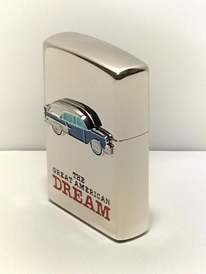 Zippo The Great American Dream Trick Chrome Polish 2004 Used Collectible