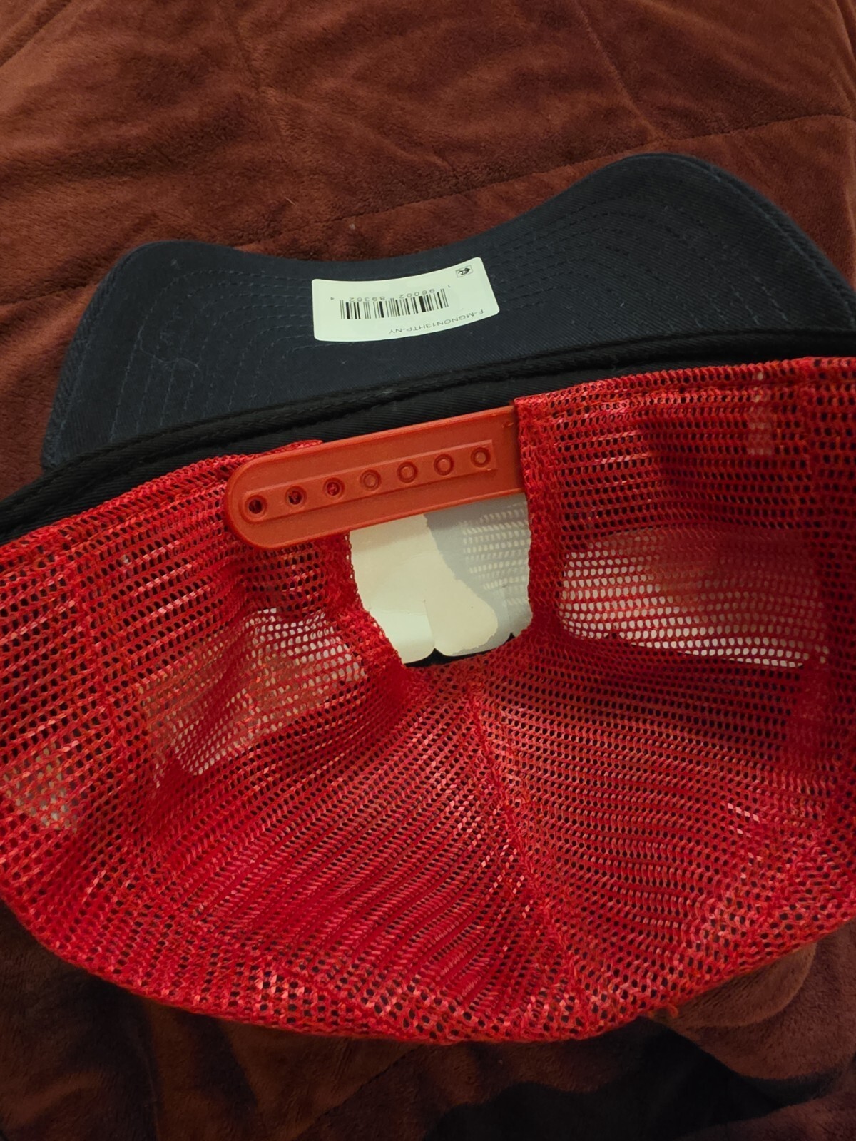 Houston Texans 2002 NFL Team Navy w/red Mesh Patch Snapback Hat Cap New