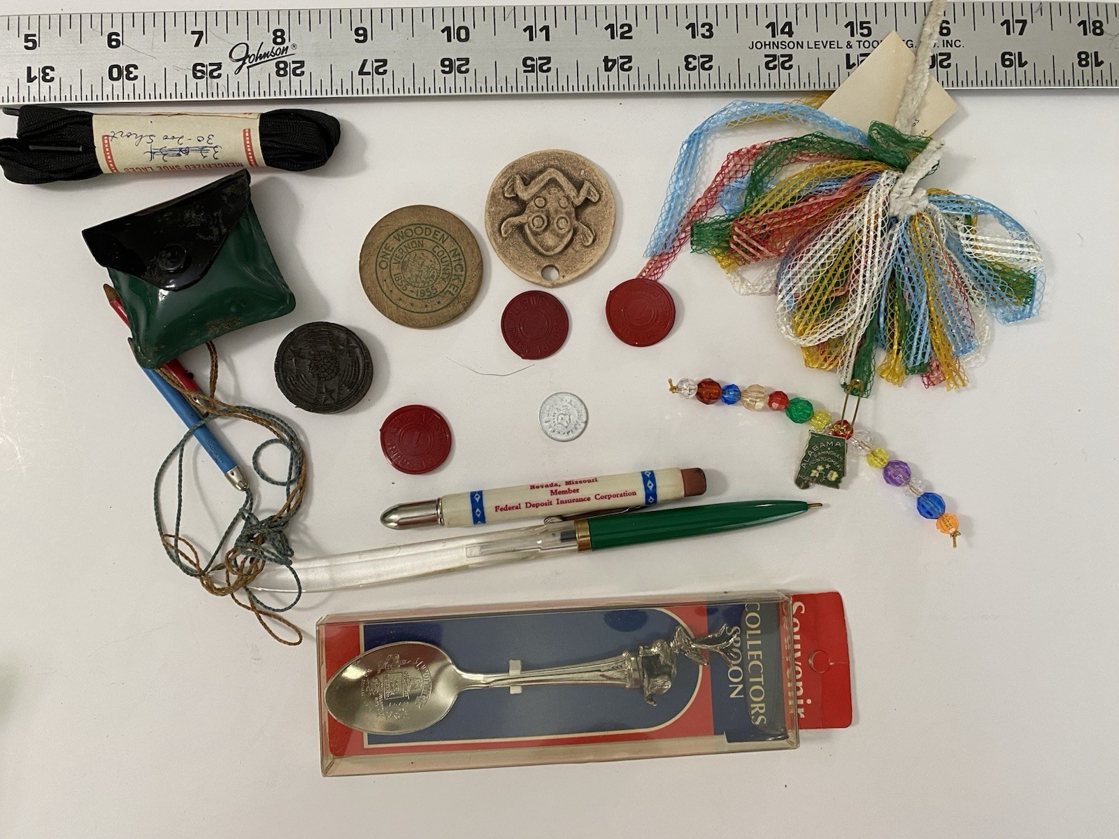 Vintage Trinkets Junk Drawer Lot for Trinket Shelf or Craft Art M198