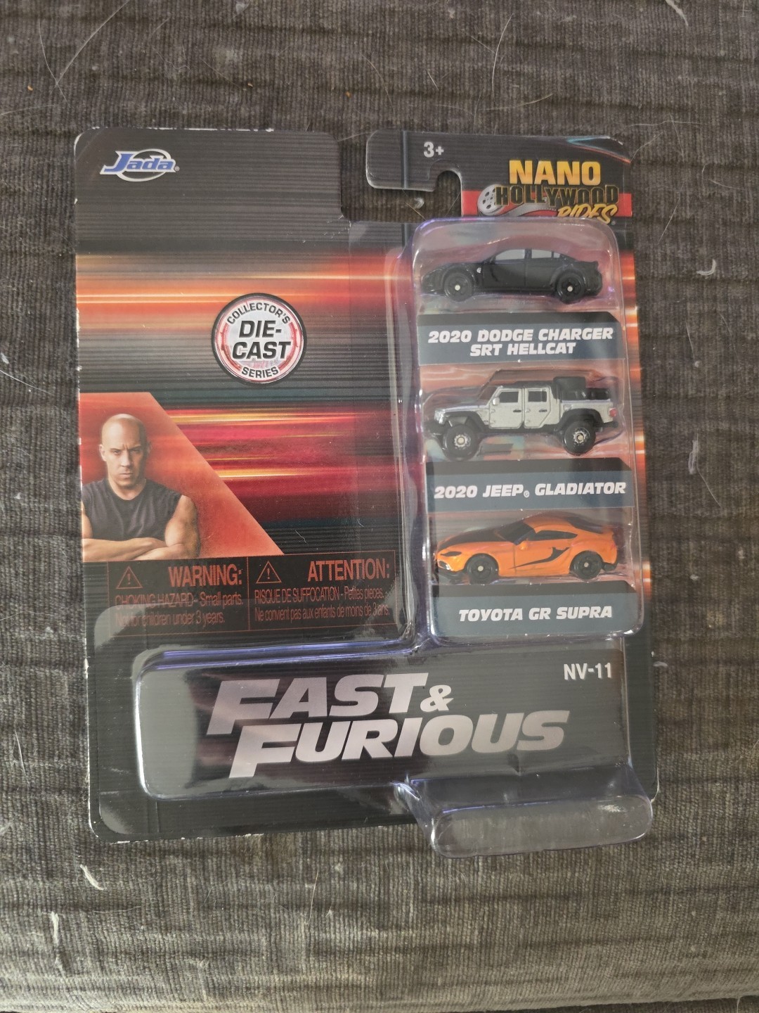 Nano Hollywood Rides Fast & Furious F9 Collector’s Series 3 Pack Jada Toys