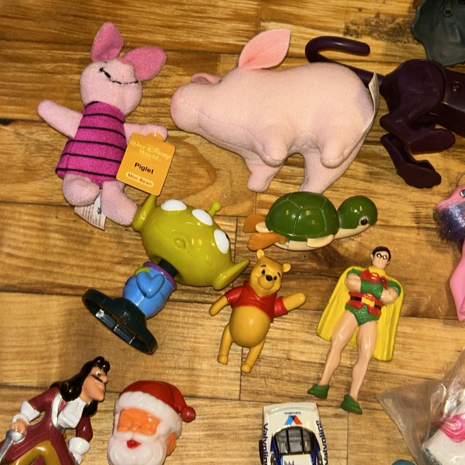 Vintage Toy Junk Drawer Lot Pokemon, Nintendo, Disney D2