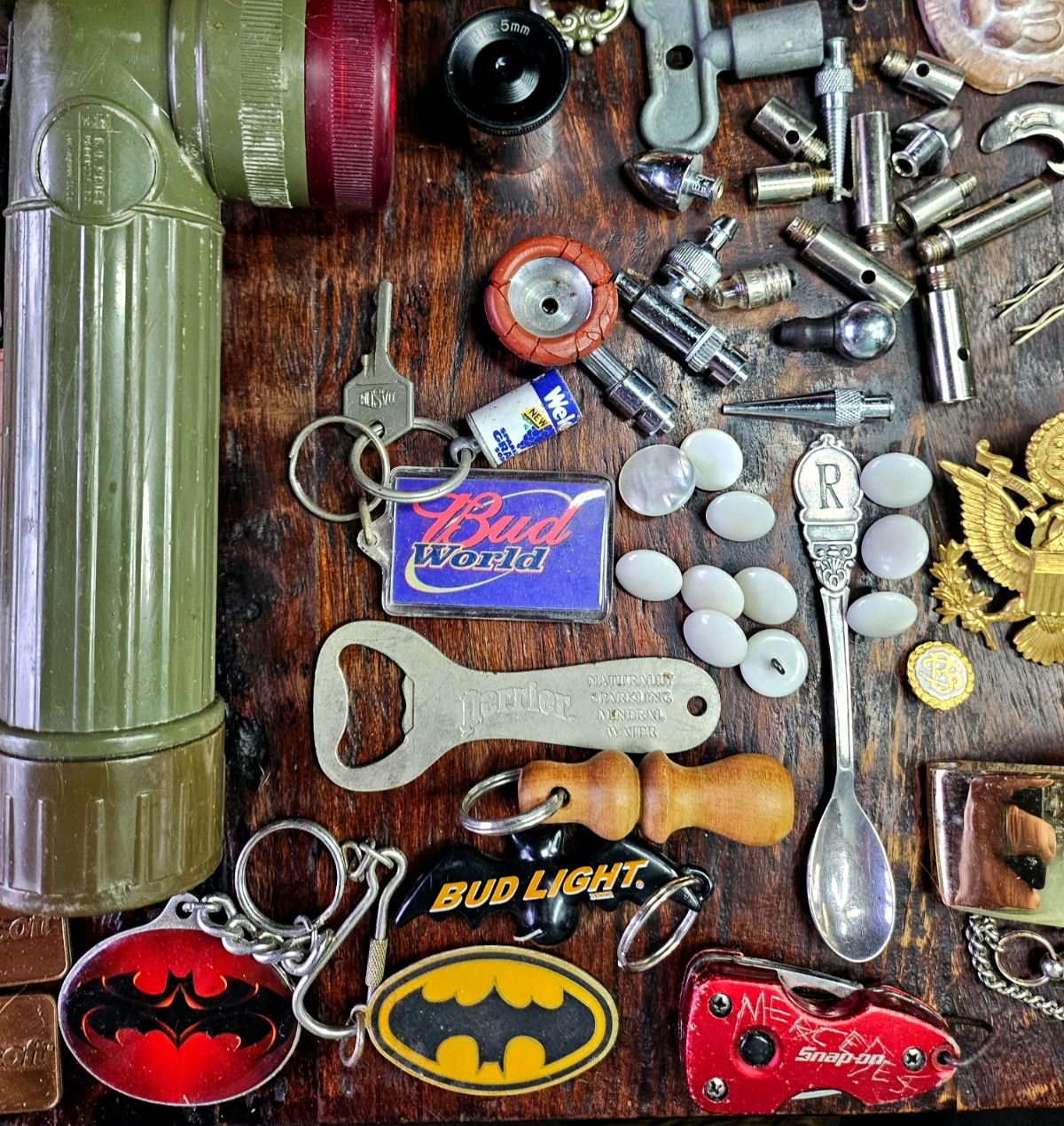 PREMIUM JUNK DRAWER Lot Trinket Smalls Vintage Knick Knacks Resale Tchotchkes