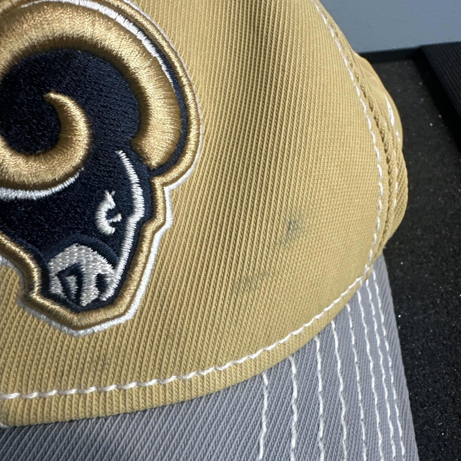 Los Angeles Rams Hat Cap NFL Size L/XL Flex Stretch Fitted