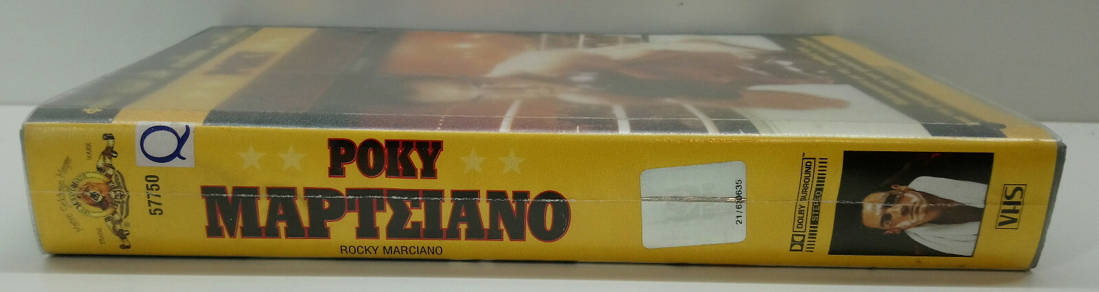 [MGM/UA] VHS TAPE GREEK MOVIE PAL Rocky Marciano (1999) Jon Favreau