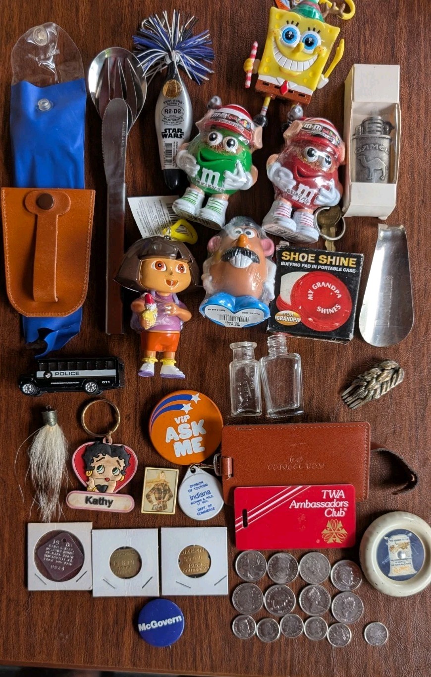 Junk Drawer Lot Assorted Items Nice Lot Of Vintage