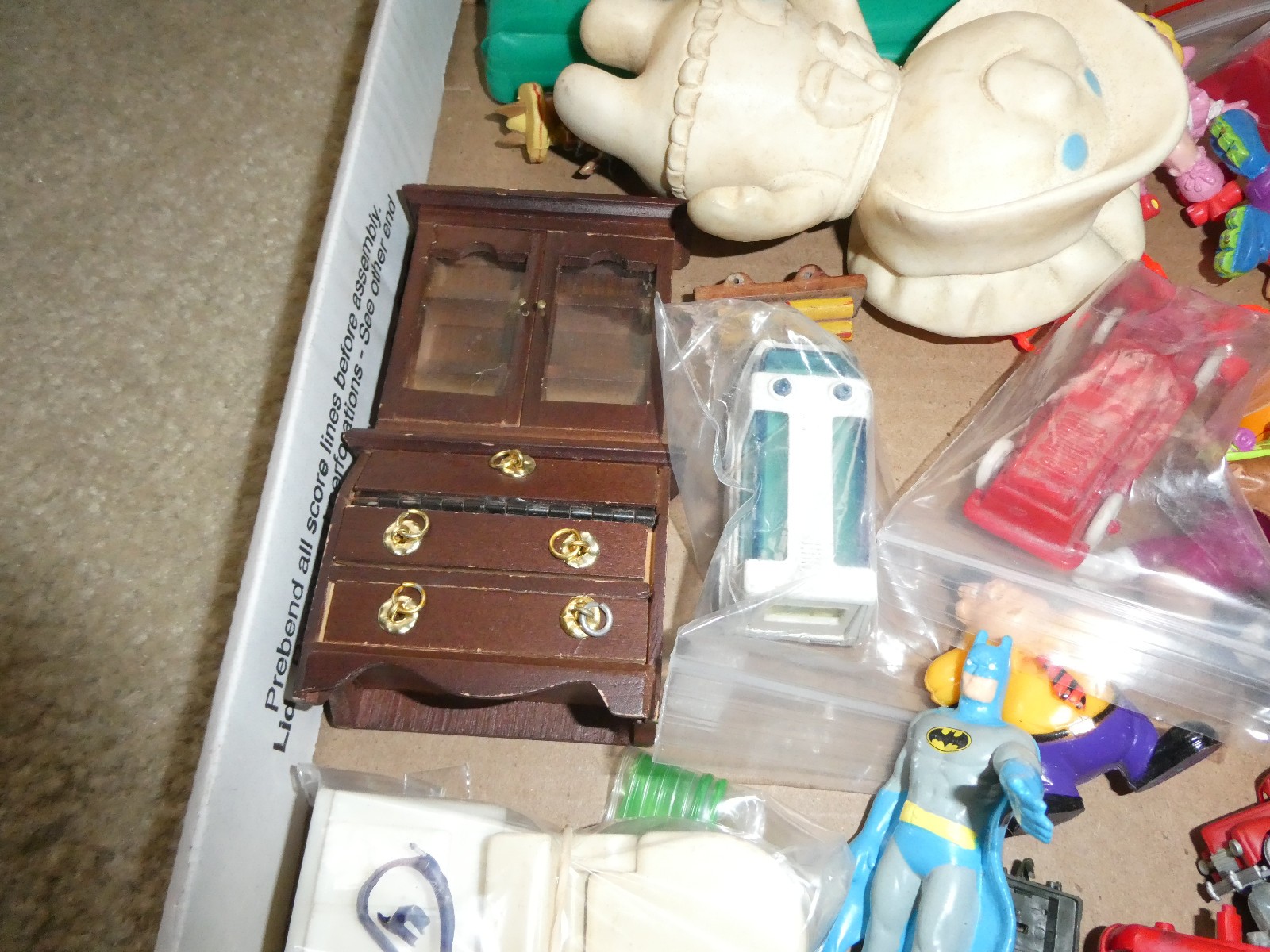 Vintage Junk Drawer Lot of Figurines Soldiers Toys and Random Collectibles #4